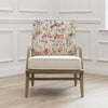 Floral Pink Furniture - Ilinzas Printed Idris Chair Poppy Voyage Maison