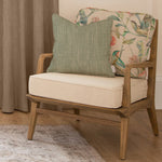 Animal Blue Furniture - Colyford Printed Idris Chair Pomegranate Voyage Maison