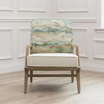 Woodland Green Furniture - Russet Shores Printed Idris Chair Linen Voyage Maison