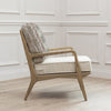 Woodland Beige Furniture - Whimsical Tale Printed Idris Chair Willow Voyage Maison