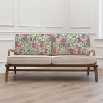 Floral Pink Furniture - Fairytale Bristles Printed Idris 2-Seater Sofa Dawn Voyage Maison