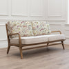 Floral Pink Furniture - Ilinzas Printed Idris 2 Seater Chair Poppy Voyage Maison