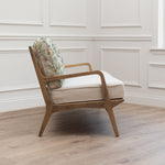 Animal Blue Furniture - Colyford Printed Idris 2 Seater Chair Pomegranate Voyage Maison