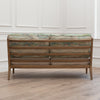 Woodland Green Furniture - Russet Shores Printed Idris 2-Seater Sofa Linen Voyage Maison