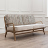 Woodland Beige Furniture - Whimsical Tale Printed Idris 2 Seater Chair Willow Voyage Maison