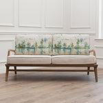 Woodland Green Furniture - Wilderness Printed Idris 2 Seater Chair Topaz Voyage Maison