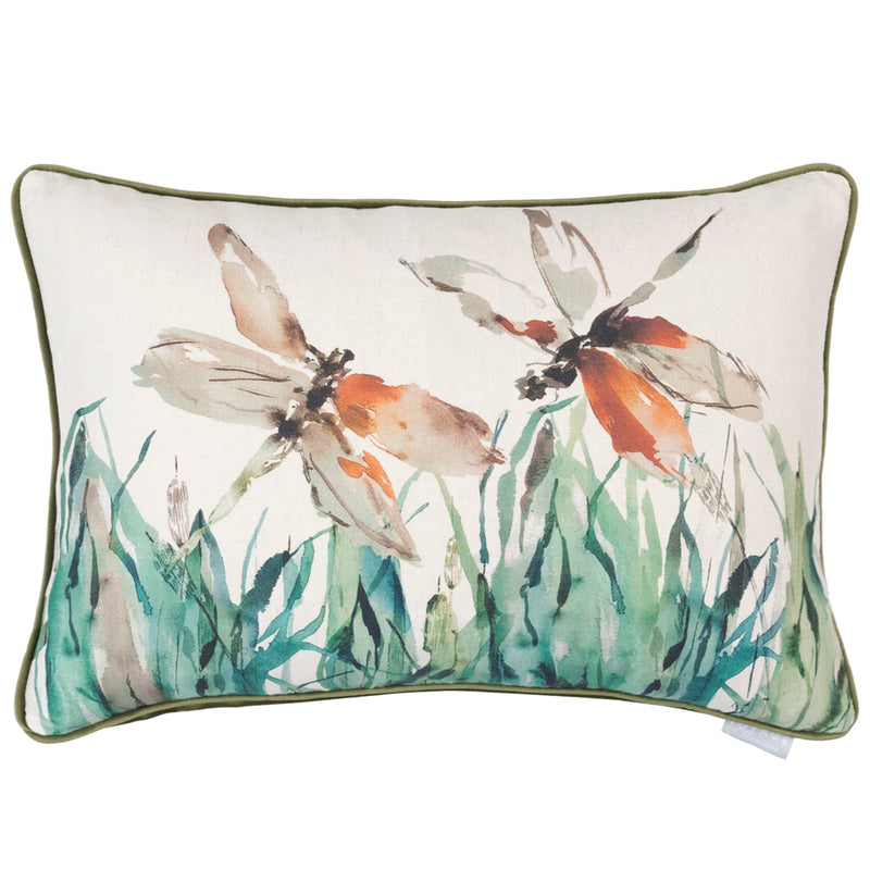 Voyage Maison Nightingale Printed Cushion Cover in Peridot