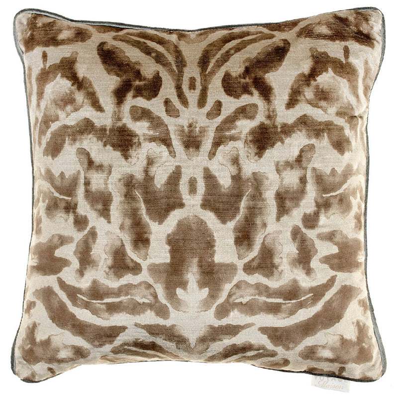 Additions Nikko Printed Cushion Cover in Bamboo