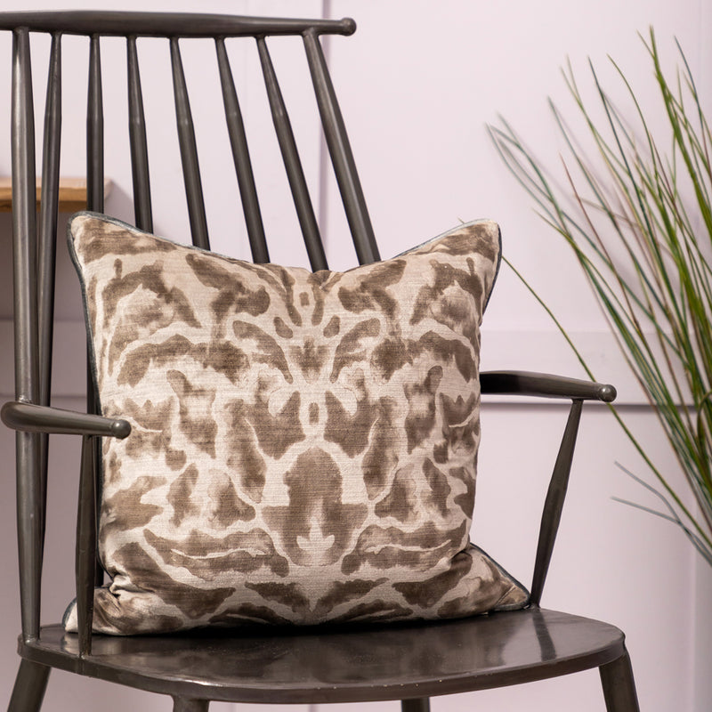 Additions Nikko Printed Cushion Cover in Bamboo