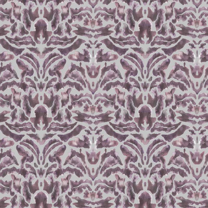 Voyage Maison Nikko Printed Velvet Fabric in Tourmaline