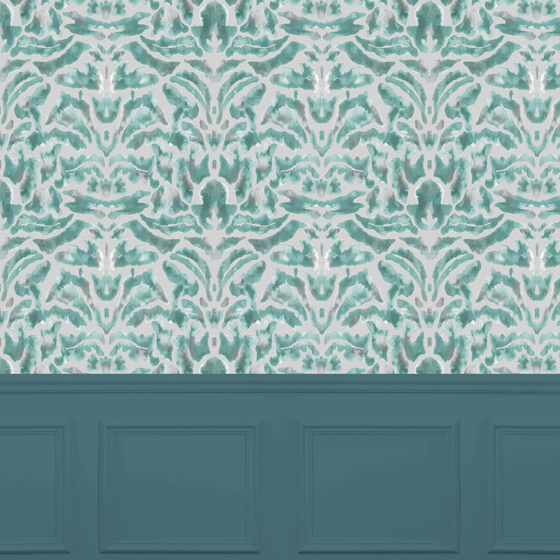 Voyage Maison Nikko 1.4m Wide Width Wallpaper in Emerald