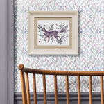 Voyage Maison Nishiki Framed Print in Birch/Violet