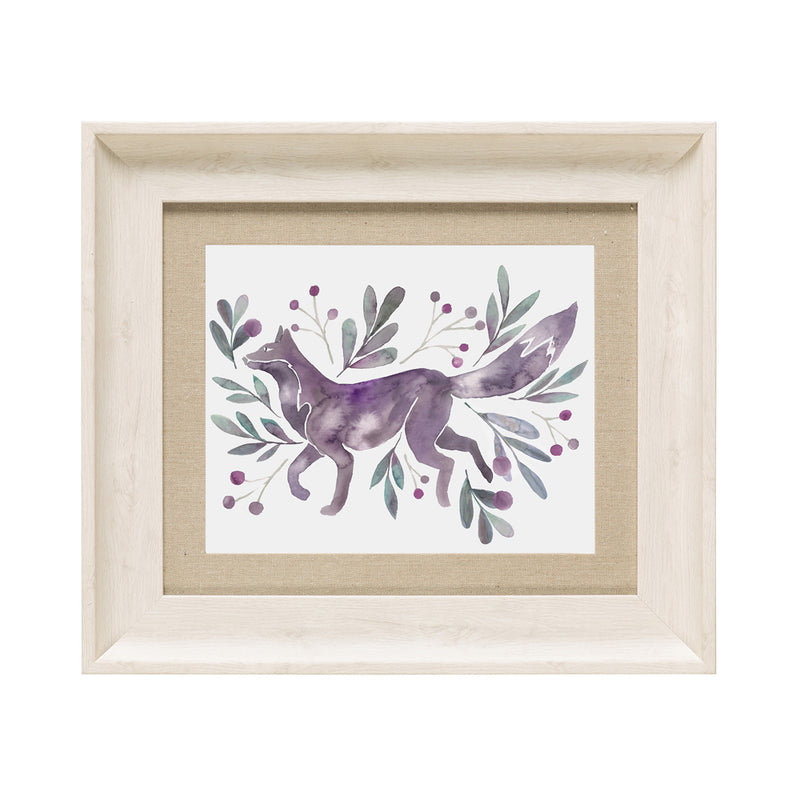 Voyage Maison Nishiki Framed Print in Birch/Violet