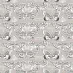 Voyage Maison Nocturnal Printed Cotton Fabric in Sepia