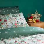  Bedding  - Noelle  Duvet Cover Set Green Duvet Day