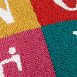  Multi Cushions - Noelle Loop Tufted Cushion Cover Multicolour Furn