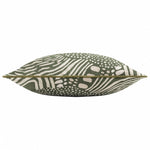 HÖEM Nola Abstract Piped Cushion Cover in Olive