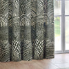 HÖEM Nola Abstract Eyelet Curtains in Olive