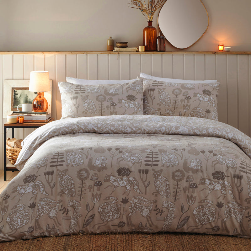 furn. Nook Duvet Cover Set in Greige