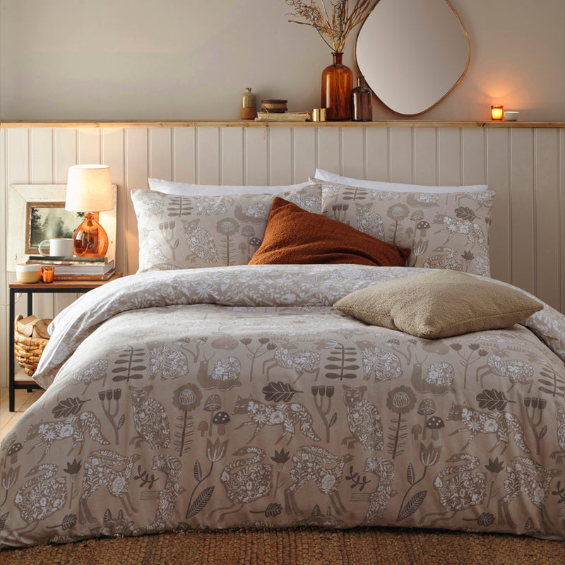 furn. Nook Duvet Cover Set in Greige