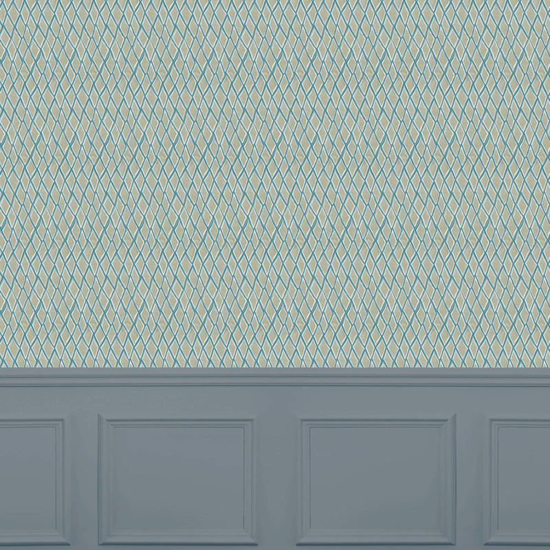 Voyage Maison Nuri 1.4m Wide Width Wallpaper in Ocean