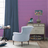 Voyage Maison Nuri 1.4m Wide Width Wallpaper in Orchid