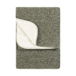 furn. Nurrel Sherpa Throw in Moss