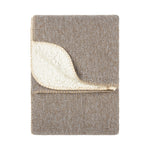 furn. Nurrel Sherpa Throw in Natural