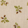 Voyage Maison Nutkins Printed Linen Fabric in Natural