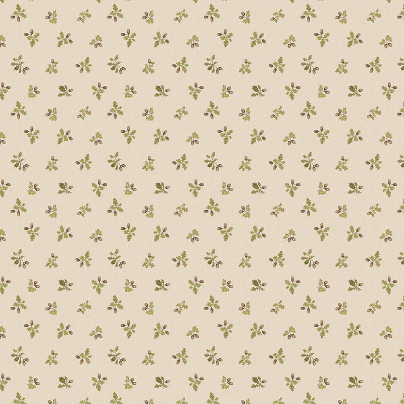 Voyage Maison Nutkins Printed Linen Fabric in Natural