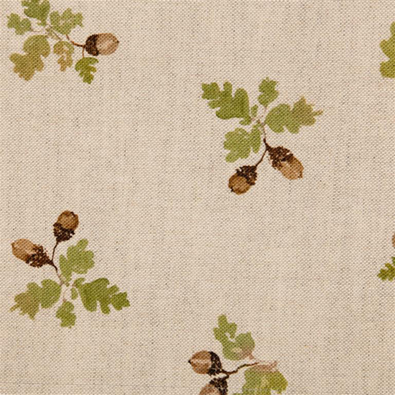 Nutkins Printed Fabric Sample Swatch Linen