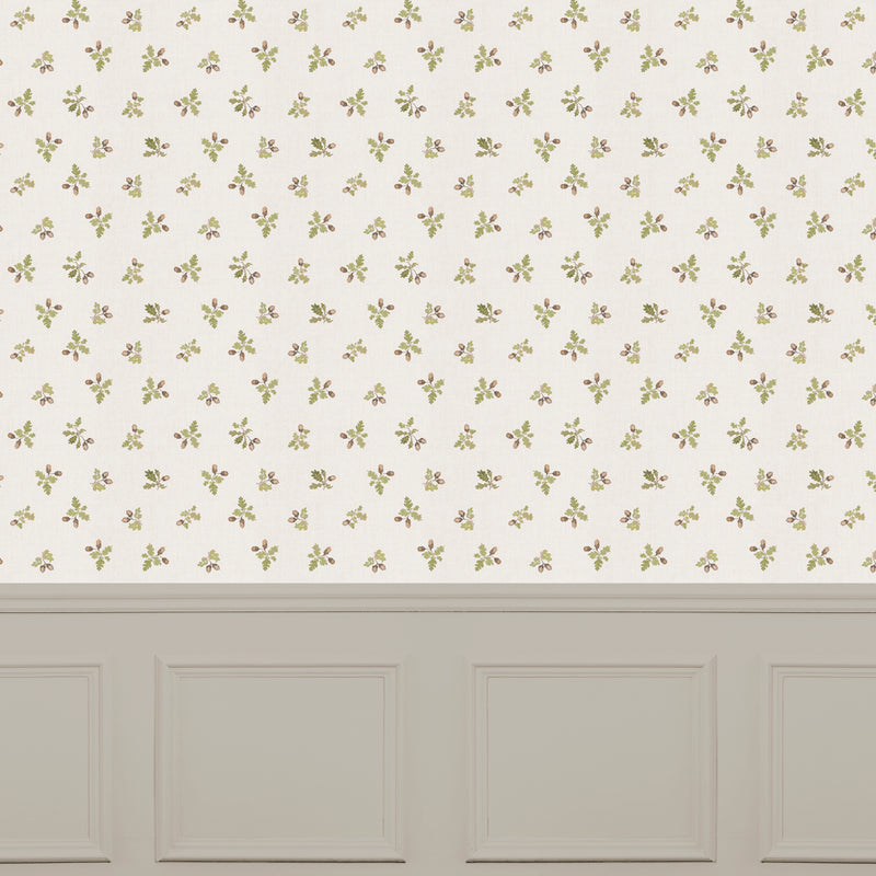 Voyage Maison Nutkins 1.4m Wide Width Wallpaper in Linen