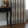 Paoletti Oakdale Tree Motif Eyelet Curtains in Silver