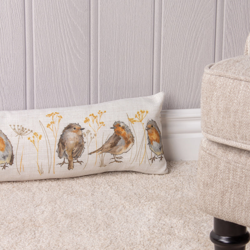 Evans Lichfield Oakwood Robin Draught Excluder in Golden