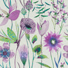 Voyage Maison Oceania Printed Cotton Fabric in Aster