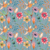 Voyage Maison Oceania Printed Cotton Fabric in Robins Egg