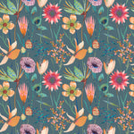 Voyage Maison Oceania Printed Cotton Fabric in Papaya