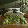 Animal Green Bedding - Odisha Exotic Duvet Cover Set Jungle Paoletti