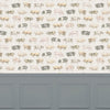 Voyage Maison Oink 1.4m Wide Width Wallpaper in Linen