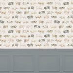 Voyage Maison Oink 1.4m Wide Width Wallpaper in Linen