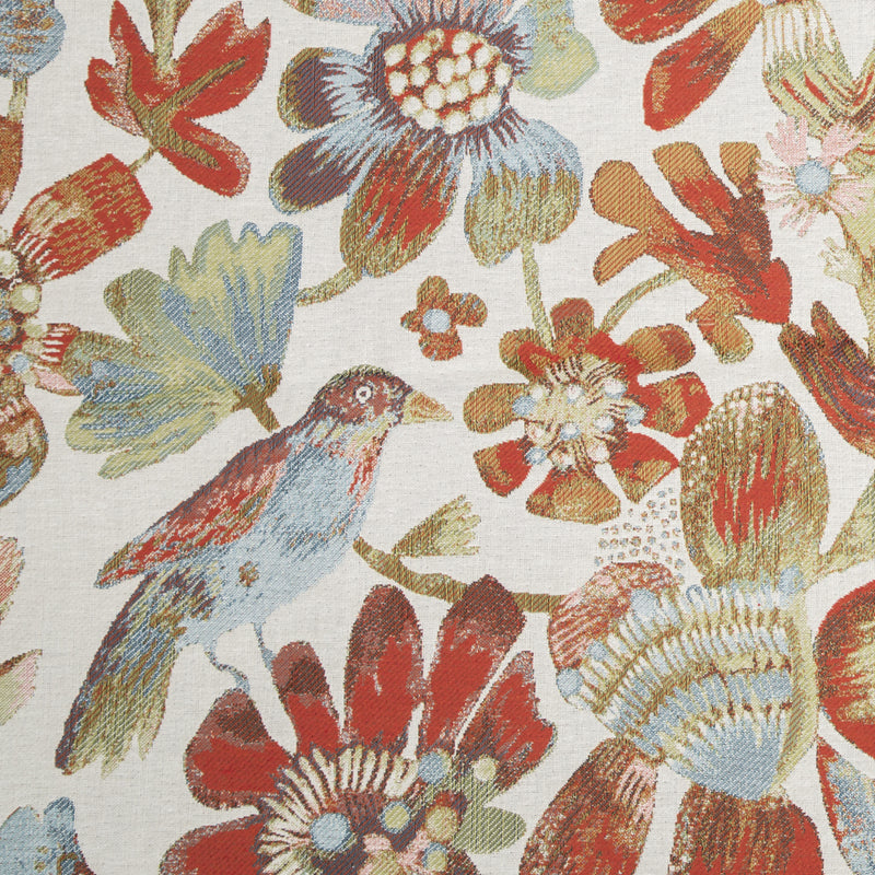 Voyage Maison Olana Printed Cotton Fabric (By The Metre) in Scarlett