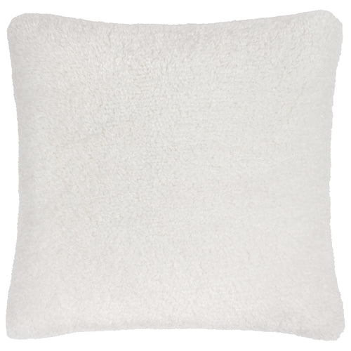 Plain White Cushions - Olann Faux Shearling Cushion Cover Ecru Yard