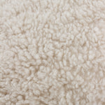 Plain Beige Cushions - Olann Faux Shearling Cushion Cover Natual Yard