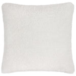 Plain White Cushions - Olann Faux Shearling Cushion Cover Ecru Yard