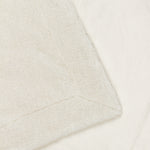 Plain Cream Throws - Olann Shearling Fleece Throw Ecru Yard