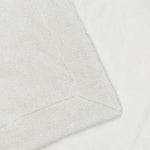 Plain Cream Throws - Olann Shearling Fleece Throw Ecru Yard