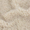 Plain Beige Throws - Olann Shearling Fleece Throw Natural Yard