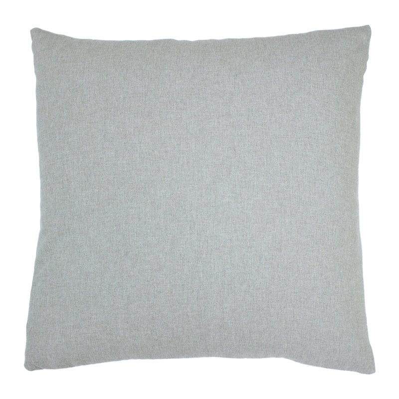 Paoletti Olivia Lattice Embroidered Cushion Cover in Grey