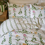  Bedding - Olivia  Duvet Cover Set Green Wylder