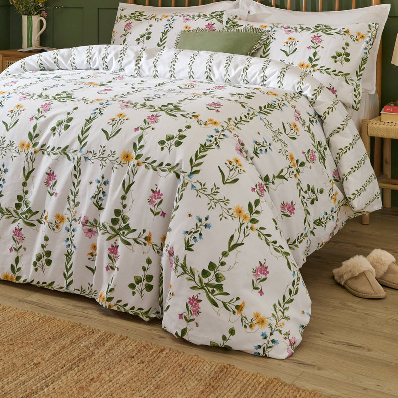  Bedding - Olivia  Duvet Cover Set Green Wylder